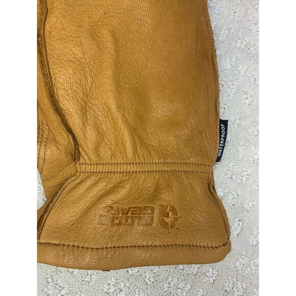 Gear Guide Leather Waterproof Mittens | Size XL Leather Mittens - Picture 6 of 6